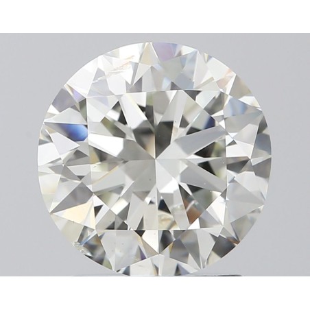 Diament szlif okrągły, 2ct, SI2, H, IGI 670479466