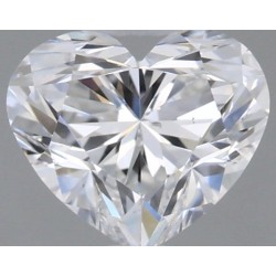 Diament serce, 0.51ct, SI1, F, GIA 6512903141