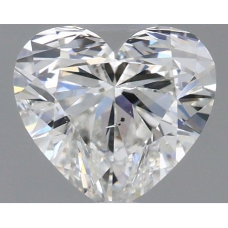 Diament serce, 0.5ct, SI1, G, GIA 1529072355
