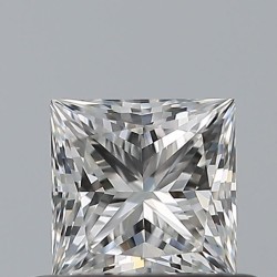 Diament szlif princess, 0.47ct, VVS1, H, GIA 7531767327