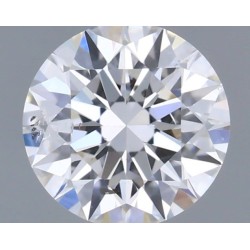 Diament szlif okrągły, 0.3ct, SI2, E, GIA 3515105544