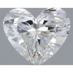 Diament serce, 0.33ct, VS2, F, GIA 6535576045