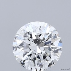 Diament szlif okrągły, 1.5ct, SI2, G, HRD 250000207512