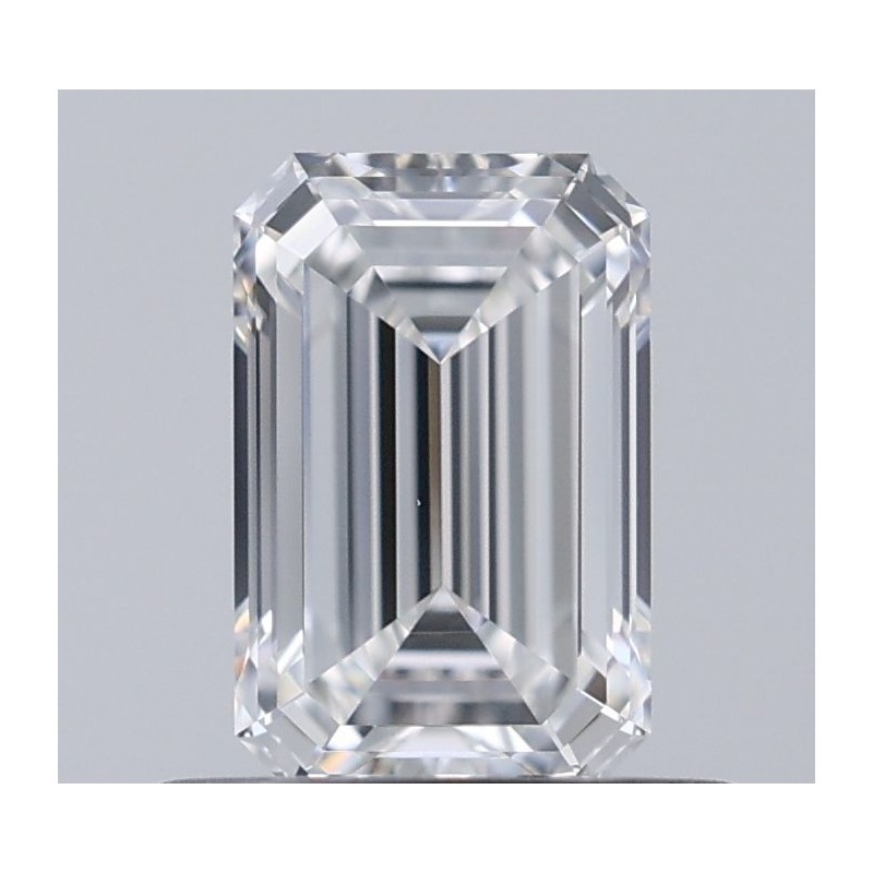 Diament szlif szmaragdowy, 0.7ct, VVS2, F, GIA 2537382056