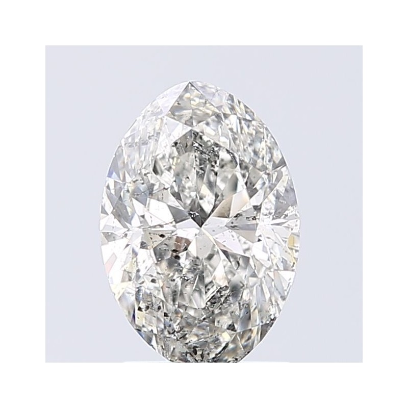 Diament szlif owalny, 1.51ct, SI2, H, HRD 210000090081