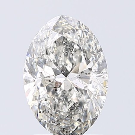 Diament szlif owalny, 1.51ct, SI2, H, HRD 210000090081