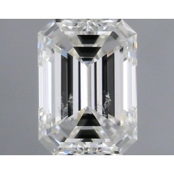 Diament szlif szmaragdowy, 0.3ct, SI2, G, HRD 250000258779