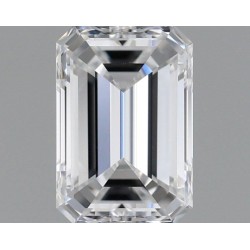 Diament szlif szmaragdowy, 0.47ct, VVS1, E, GIA 1535575907