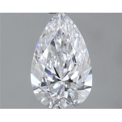 Diament szlif gruszkowy, 0.61ct, SI1, D, GIA 5493106606