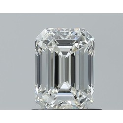 Diament szlif szmaragdowy, 1.01ct, VVS1, H, GIA 7518594791