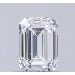 Diament szlif szmaragdowy, 0.5ct, SI2, D, GIA 1529782798