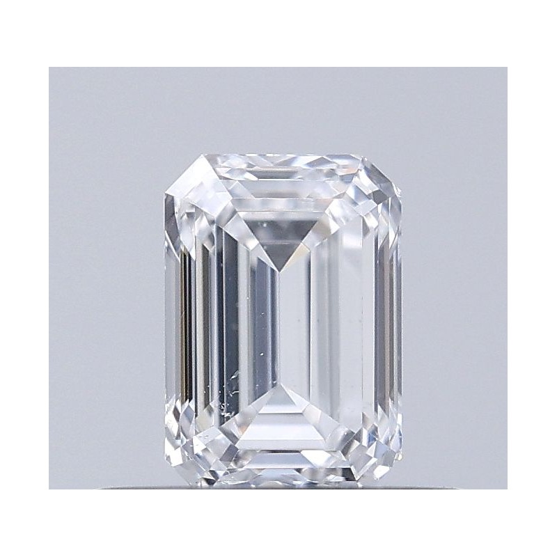 Diament szlif szmaragdowy, 0.5ct, SI2, D, GIA 1529782798