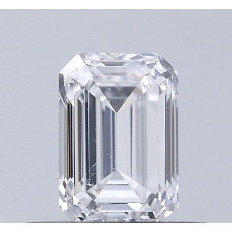 Diament szlif szmaragdowy, 0.5ct, SI2, D, GIA 1529782798