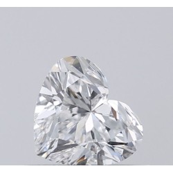 Diament serce, 0.5ct, VVS2, D, GIA 5526919425