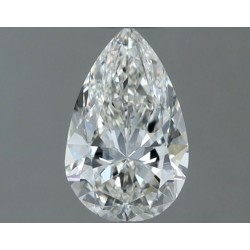 Diament szlif gruszkowy, 0.5ct, VVS2, H, GIA 6531810420
