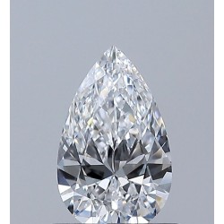 Diament szlif gruszkowy, 0.6ct, VS1, D, GIA 7532725159