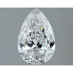 Diament szlif gruszkowy, 1ct, SI2, F, IGI 728551634