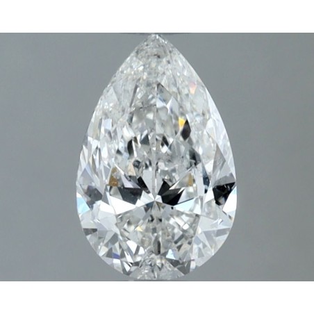 Diament szlif gruszkowy, 1ct, SI2, F, IGI 728551634
