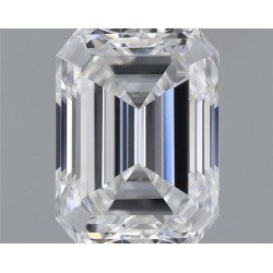 Diament szlif szmaragdowy, 1.51ct, VVS2, F, GIA 16941309