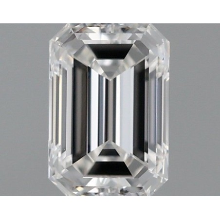 Diament szlif szmaragdowy, 0.5ct, VVS2, F, GIA 7533486665