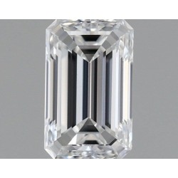 Diament szlif szmaragdowy, 0.4ct, VVS2, F, GIA 6532575188