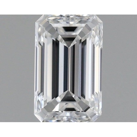 Diament szlif szmaragdowy, 0.4ct, VVS2, F, GIA 6532575188