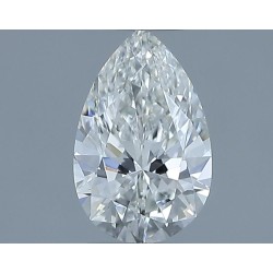 Diament szlif gruszkowy, 0.51ct, VVS2, H, GIA 7531784964