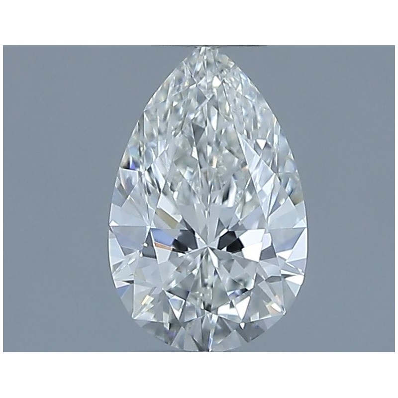 Diament szlif gruszkowy, 0.51ct, VVS2, H, GIA 7531784964