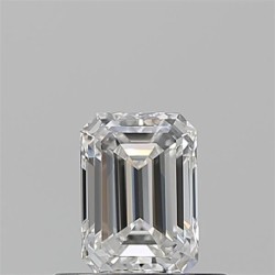 Diament szlif szmaragdowy, 0.5ct, VVS2, F, GIA 1523597614