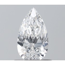 Diament szlif gruszkowy, 0.6ct, SI1, E, GIA 7531178462