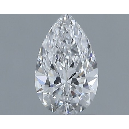 Diament szlif gruszkowy, 0.32ct, VS1, D, GIA 6531745410
