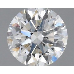 Diament szlif okrągły, 0.53ct, SI2, H, HRD 250000082872