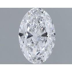 Diament szlif owalny, 0.81ct, VS1, D, GIA 7521958821