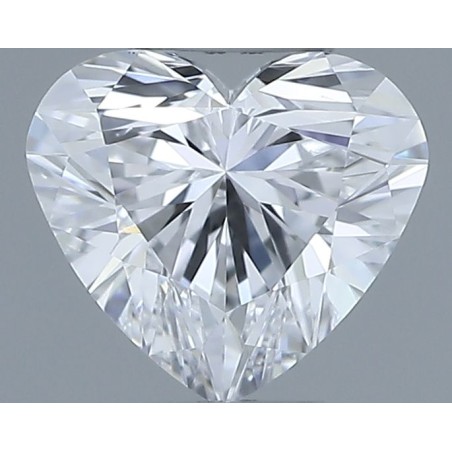 Diament serce, 0.37ct, VS2, D, GIA 7526579148