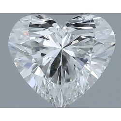 Diament serce, 0.5ct, SI2, F, GIA 6532256451