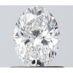 Diament szlif owalny, 0.6ct, VS1, E, GIA 6535401915