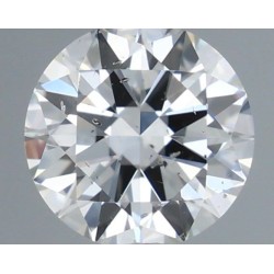Diament szlif okrągły, 0.4ct, SI2, H, GIA 6521297345