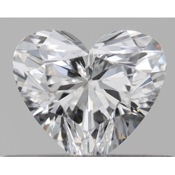 Diament serce, 0.32ct, VVS1, D, GIA 1528242903