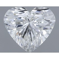Diament serce, 0.74ct, VVS1, H, GIA 2538026103