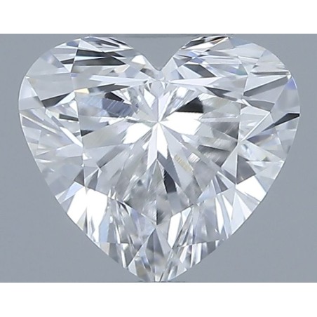 Diament serce, 0.41ct, VVS1, F, GIA 7526221504