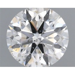 Diament szlif okrągły, 1ct, SI1, H, HRD 250000170597