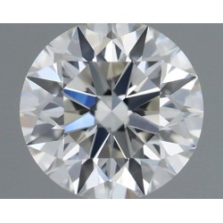 Diament szlif okrągły, 0.6ct, VVS2, H, HRD 250000186125