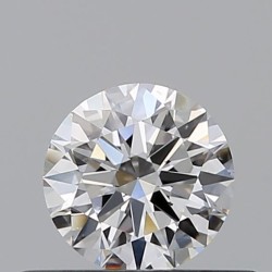 Diament szlif okrągły, 0.38ct, SI1, F, GIA 6535337736