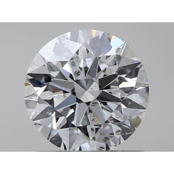 Diament szlif okrągły, 0.71ct, SI2, F, HRD 250000020185