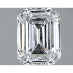 Diament szlif szmaragdowy, 0.52ct, SI2, D, GIA 6491104592