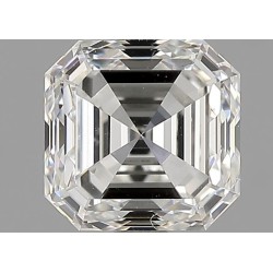 Diament szlif szmaragdowy kwadratowy, 1.5ct, VVS1, I, GIA 2221181786