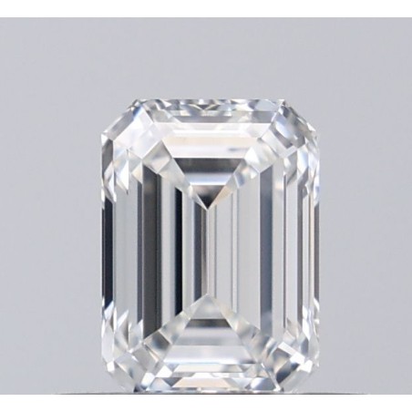 Diament szlif szmaragdowy, 0.5ct, VVS2, G, GIA 3535258243