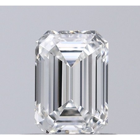 Diament szlif szmaragdowy, 0.5ct, VVS1, H, GIA 6532296540