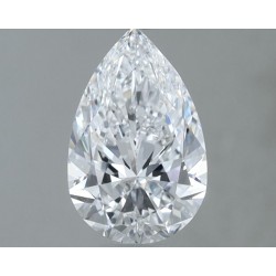 Diament szlif gruszkowy, 1ct, VS2, D, GIA 6531770774