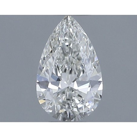 Diament szlif gruszkowy, 0.5ct, VS2, H, GIA 1535654821